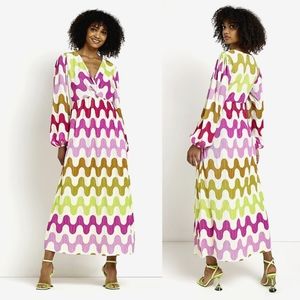 River Island Multicolor Maxi Dress